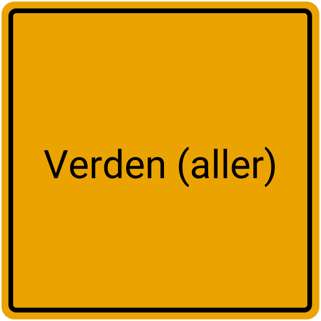 Meldebestätigung Verden (Aller)